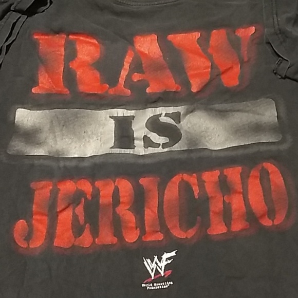 Vintage WWF Raw is Jericho shirt - Picture 2 of 3